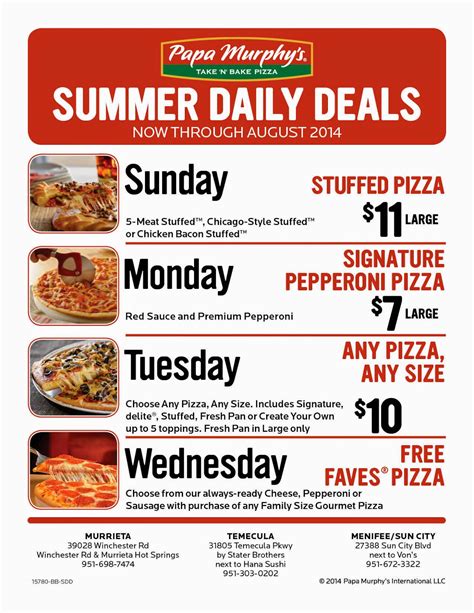 papa murphys deals